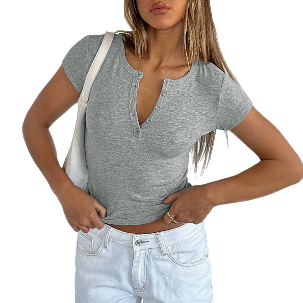 European and American Style Women's Fashionable and Sexy Wooden Edge Pleated Strap Skirt Short Skirt